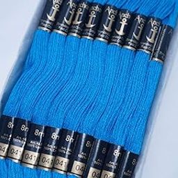Anchor Cotton Skeins - Embroidery Threads Cross Stitch/Longstitch (0410)-8mx10nos-picture-30