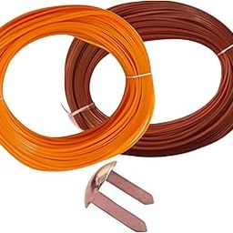 ADW CRAFT'S® Plastic Wire for Basket Making - Gold+Copper (2 Colours+12 Buttons) - 4MM Gauge - 80M Length - 200g Each - Eco-Friendly - Multipurpose-image-22
