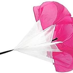 IRIS Fitness Speed Parachute Resistance Sprint Trainer - Speed Training Parachute Helps Maximize Acceleration and Top Running Speed Through Resistance and Overspeed Training (Pink)-2