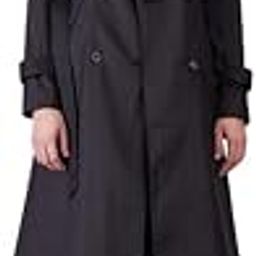 Women Double Breasted Trench Coat - Black|Perfect for Casual, Office, and Everyday Outfits-image-125