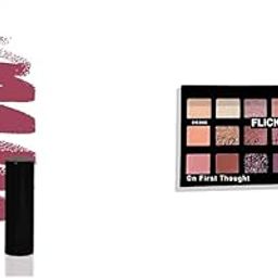 FLiCKA Matte Lasting Lipsence Crayon Lipstick| Smudge Proof, Matte Finish And Waterproof| Long Lasting Upto 18Hrs, 03 Lazy In Bed, 3.5ml COSMETICS GAME OF COLORS EYESHADOW PALETTE ON FIRST THOUGHT-image-10