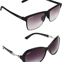 Purple Matt & Glossy Finish Unisex Sunglasses Combo with UV Protection-image-13