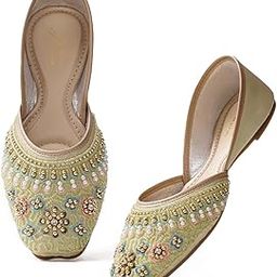 Women's Handcrafted Embellished Jutti | Traditional & Stylish Ethnic Footwear | Comfortable & Festive for Women-image-22