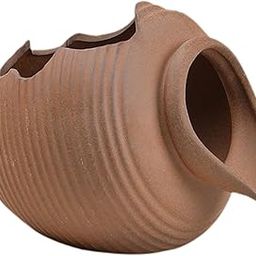 MERISHOPP® Waterfall Water Fountain Jar Clay Pot Accessory Flowing Water Ornament Brown|Home & Garden | Home Decor| Indoor Fountains|1 Water Fountain Jar-12