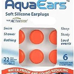 AquaEars Soft Silicone With Activ Aloe For Sleep, Swimming, Meditation, Water Proof, Sound Reducing, Study, Loud Sleeping Noise Cancelling Reusable Moldable Wax Earplugs, SNR 22 DB-image-8