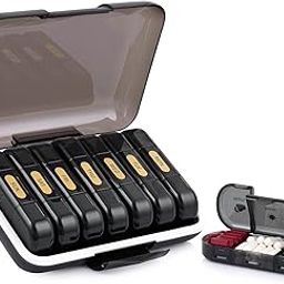 TREND TYCOON weekly pill organizer 3 times a day, portable travel pill box 7 day with large compartments moisture-proof pill case for vitamin, Medicine, pills (Medicine Organizer Box)-15