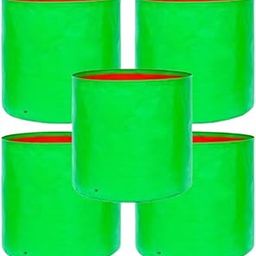 JIRSTAME Grow Bags 18 x 18 inch, Terrace Gardening, Vegetable, Fruits Planting Bags Pack of 5-image-26