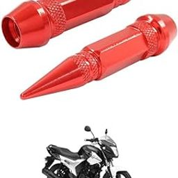 LOVMOTO Universal 2PC Spiked Aluminum Stem Valve Caps Dustproof Tire Wheel Stem Caps for Cars,SUVs,Trucks Bicycles and Motorcycles Comfortable with SZ-r-image-96