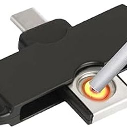EBIZ HIVE Phone Cigar Lighter | OTG Battery Free Cigarette Lighter | Mini Battery Free Cigarette Lighter Connected to Your Phone Plug and Play Windproof Lighter Gadget-image-0