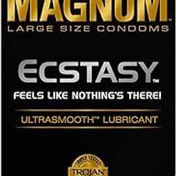 Trojan Magnum Ecstasy Ultrasmooth Lubricant,10-count-picture-19