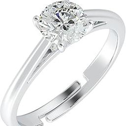 Pure Real 925 Sterling Silver Adjustable Ring Band | Multiple Design Options | Gift for Women and Girls-image-28
