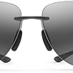 Hikina Polarized Rimless Sunglasses-image-29