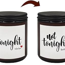 Mancheng-zi Tonight not Tonight Double-Sided Candle (1 pcs), Bridal Shower & Bachelorette Gift, Scented Candle for Bedroom-image-8