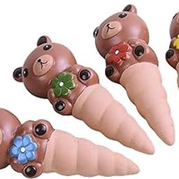 4Pcs Cartoon Bear Automatic Plant Dripper Portable Watering Equipment For Home Bedroom Dormitory Water Dripping-image-57