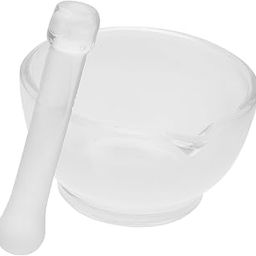 BIUDECO Glass and Pestle Mini Medicines Mixing Bowl Multifunctional Grinding Mill Tools for Herbs Spices Medications Chemistry Lab Nonslip Base-image-88