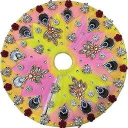 Connect & Collect Laddu Gopal Colorful Dress | Kanha Ji Poshak | Gopal Dev Vastra for God Krishna for Idol | Pack of 1 (No 4, 4)-image-19