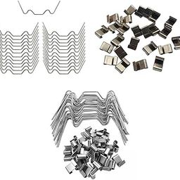 MERISHOPP 100pcs 304 Stainless Steel Greenhouse Glass Clips No Rust Spares Mixed Pack|Home & Garden|Yard, Garden & Outdoor Living|Garden Structures & Shade|Greenhouses & Cold Frames-image-28
