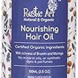 Rustic Art Organic Rosemary Nourishing Hair Oil | Winter Hair Care Essential | Castor, Brahmi | Reduce Hair Fall, Promote Hair Growth | For Women & Men | 100 Ml-33