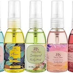 Bohra Shop Body Mist Combo | Pack of 5 (Bloom Aura, Aura, Serounist, Bliss Veil, Velvet Bloom) | Long Lasting Fragrance | 25ML Each | For Woman-image-39