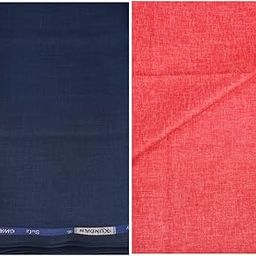 Men's Executive Shirt & Trouser Fabric Combo Set (1 Pant and Shirt Piece for Men)-image-68