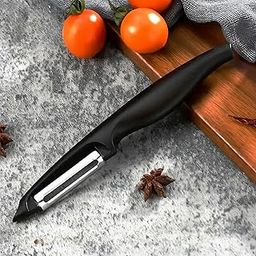 Top Chef Good Grip Kitchen Peeler for Vegetables and Fruits, Black-picture-21