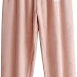 shaperx Women Girls Ladies Woolen Warm Winter Solid and Printed Pyjamas Night Pant Free Size (26 Till 34) Pack of 1-picture-2