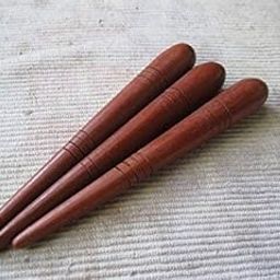 Silistar Thai Foot Massage Tool Reflexology 3 Pcs Wooden Jimmy Stick-image-92