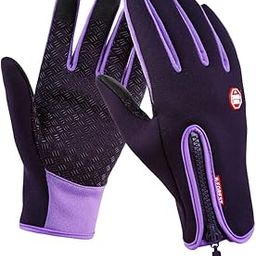 bnf Nylon Windproof Fishing Cycling Gloves Winter Warm Gloves Purple XL | Sporting Goods | | Clothing, Shoes & Accessories | Gloves-image-37