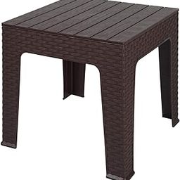 SkyGlamour Plastic Supreme Jazz Center Light Weight Coffee Table For Home | Garden | Office | Indoor&Outdoor Use (Color: Wenge; Qnty 1 Pc.)-13