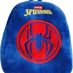 striders Spider-Man Plush Backpack for Kids Marvel Superhero Toddler Bag for Boys & Girls-picture-0