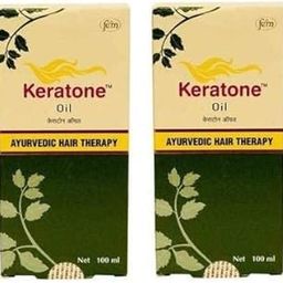 Keratone Oil Ayurvedic Hair Therapy Oil for Scalp Nourishment and Hair Revitilization - pack of 2-image-66