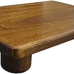 Runam Woods Premium One Step Stool for Kitchen Stairs Half Step Stool Desk Table Foot Stool Solid Wood Step Stool Footrest for Bedroom Kids Adult. (Style- B, Height- 2")-picture-21