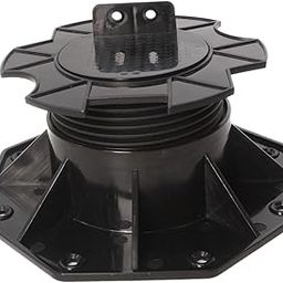 ATORSE Adjustable Deck Support Practical Deck Foundation Base Support for Pipelines 6cm to 8cm-image-3