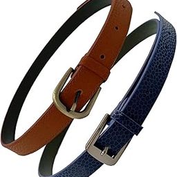 Women Soft PU Leather Belt (Width: 1 INCH) For Jeans Belt Waist Belts for Jeans Dress, Women's Belts for Casual Formal Dresses-image-94