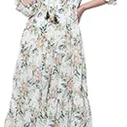 Women Polyester Tiered Dress-image-20