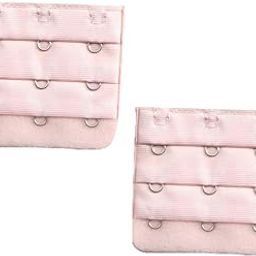 MSIU-My Style is Unique Adjustable Low Back Bra Converter 3 Hook 3 Eyes Bra Extender Strap for Backless or Low Back Dresses (White;Beige; Free Size)-14