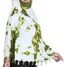 Colorful Tie-Dye Scarf – Boho Fashion Wrap for Women & Men, Soft Lightweight Shawl, Trendy Cotton Blend Headscarf for All Seasons-image-72