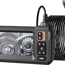 Endoscope Camera with Light, 4.3inch Screen, 170 Degree Viewing Angle, IP67 HD Borescope Flexible Sewer Camera for Pipelines (10m / 32.81ft)-13