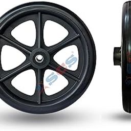 Wheelchair Front Wheel Tyre Castor (7 Inches)-image-34