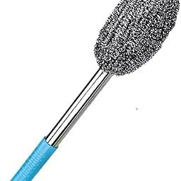 Vyoree Long Handle Bottle Cleaning Brush for Baby Bottles, Jars & Utensils | Flexible Deep Clean Scrubber for Water Bottles, Narrow Neck Glass, Thermos | Kitchen & Bathroom Cleaning Tool-image-97