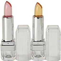Kamz Beauty Transparent Colour Changing Moisturizing Jelly Lipstick for Glossy Pink Lips in Gold and Pink Colour (Pack of 2)-20