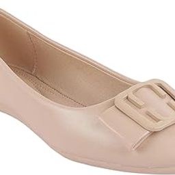TREGAMO Women's Ballerina Shoes Footwear - Round Toe Ladies Ballet Flats - Formal Casual Comfortable Wear-image-92