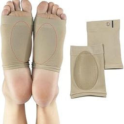 Arch Support Sleeves with Gel Pads | Heel Pain Relief and Foot Support Cushions | Plantar Fasciitis and Metatarsal Pain Protector for Daily Walking, Running, Standing-image-31