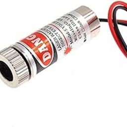 KITS GURU Adjustable 5mW Red 650nm Industrial Grade Red Dot Laser Module KG108-15