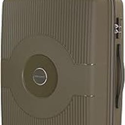 Polypropylene KAM Double 8 Spinner Wheels Hard Shell Suitcase Might DW SP55CM MIL.OLV,Olive,Small, 55 Cm-picture-0