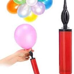 MOON SHREEVARI Air Pump | Balloon Accessories Hand Push | Mini Plastic Inflator Air Pump | Portable Useful Foil Balloon Decoration Tools | Multicolor (PACK of 1). (P)-image-11