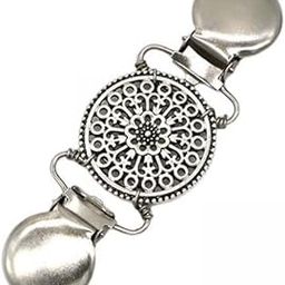 ™ 5xFashion Sweater Clips Cardigan Clips for Clothing Blouse Women Girls wearing Round | Pins & Brooches | Fashion Jewelry-image-3