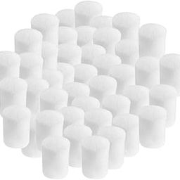 UJEAVETTE 50pcs Soilless Hydroponic Sponge Vegetable Plant Cultivation 19 x 25mm-image-2