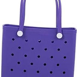 Meadawgs®Beach Tote Bag Breathable Beach Handbag Organizer for Swimming Beach Outdoor Purple|Clothing, Shoes & Accessories | Womens Handbags & Bags|1 Beach Hole-image-70