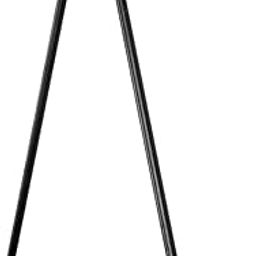 ATORSE Triangle Wall Mounted Magazine Vinyl Records Storage Rack Black-picture-2